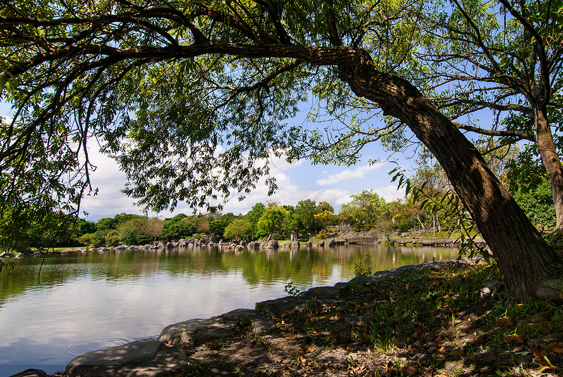 羅東運動公園の虹明湖