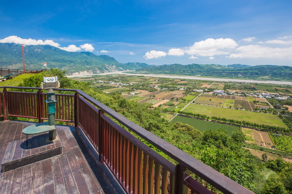 鹿野高台展望台