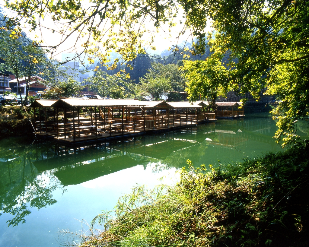 杉林渓森林生態レジャーランドの風景