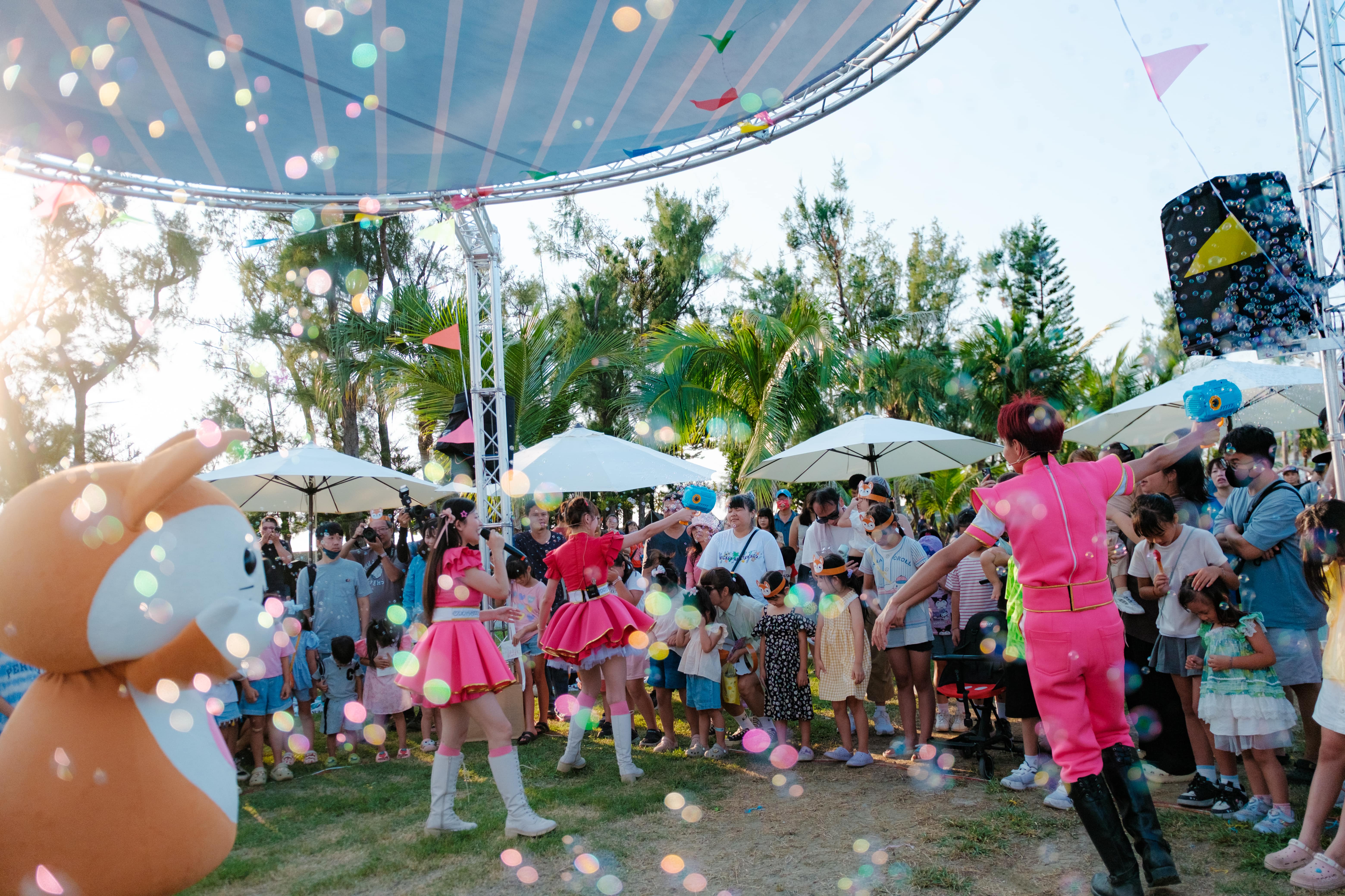 综合亲子活动打造小孩放电的夏日嘉年华