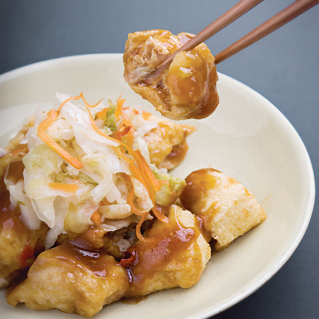 臭豆腐（発酵させた豆腐）