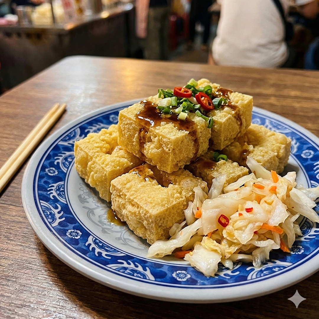 臭豆腐（発酵させた豆腐）