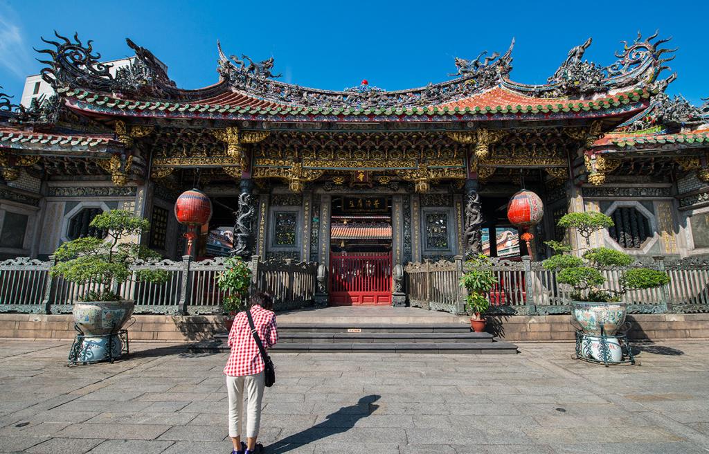 台北龍山寺 観光スポット