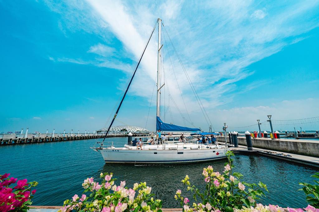 ヨットイベントプロモーション  年度：2020  写真提供：大鵬湾国家風景区管理処