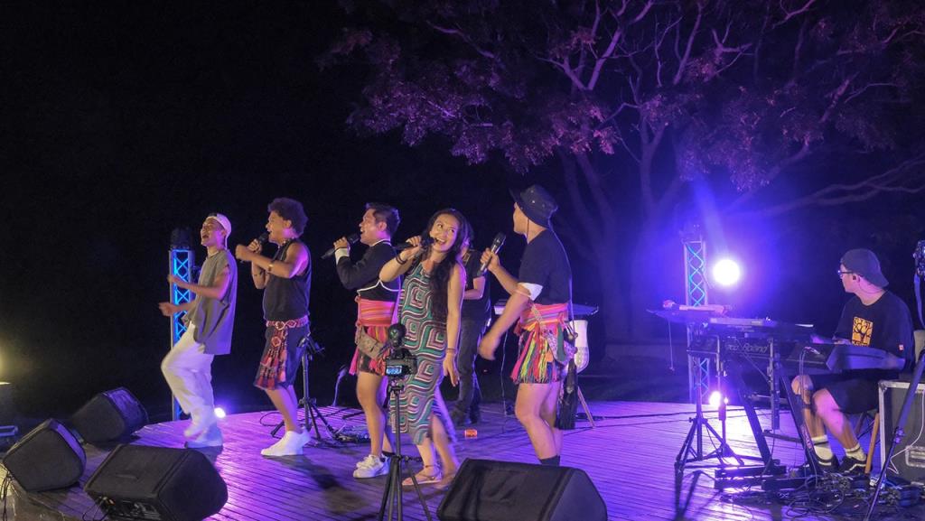 唯一のオンライン月光・海音楽会  年度：2021  写真提供：交通部觀光局東部海岸国家風景区