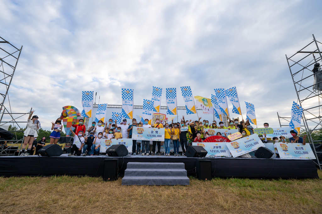 授賞式の記念撮影  年度：2022  写真提供：西拉雅國家風景區管理處