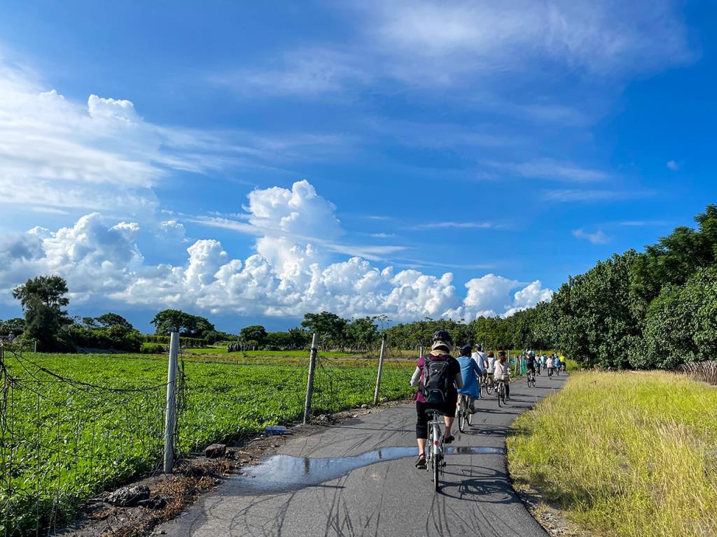 東北角サイクリング-壯圍砂丘旅行サービスエリア  年度：2021  写真提供：東北角および宜蘭海岸国家風景区管理処