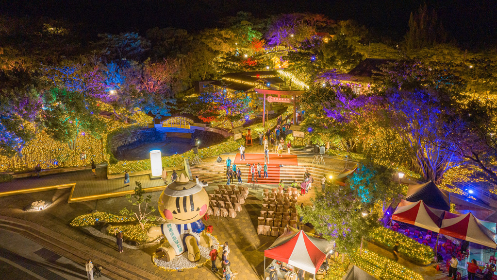 四重渓温泉公園ランタンの海  年度：2022  写真提供：屏東縣政府