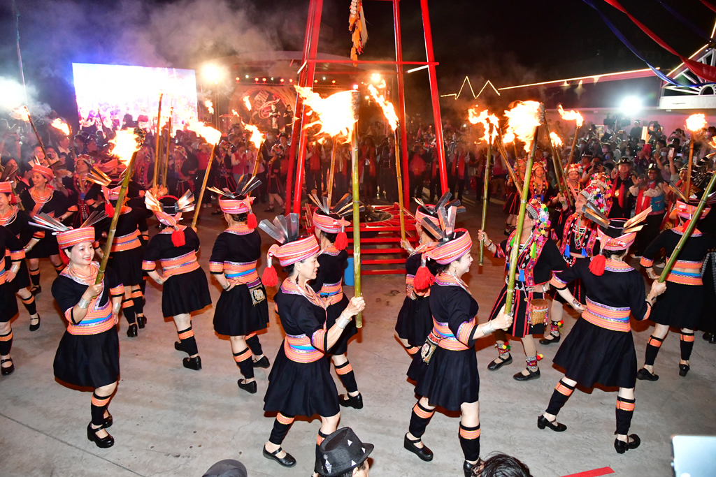 たいまつ儀式  年度：2023  写真提供：桃園市政府