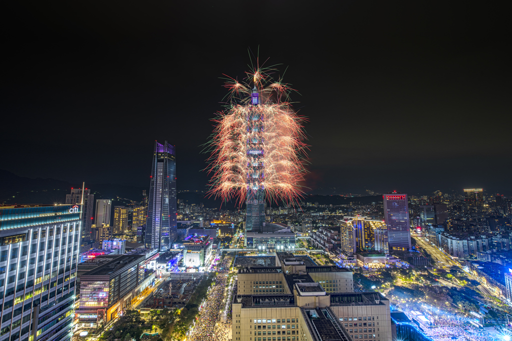 台北最High新年城 カウントダウンパーティー  年度：2022  写真提供：台北市政府観光伝播局