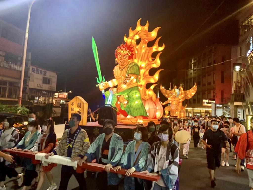 関子嶺温泉美食フェスティバル-火王爺夜祭の夜間巡礼  年度：2022  写真提供：屏東県政府