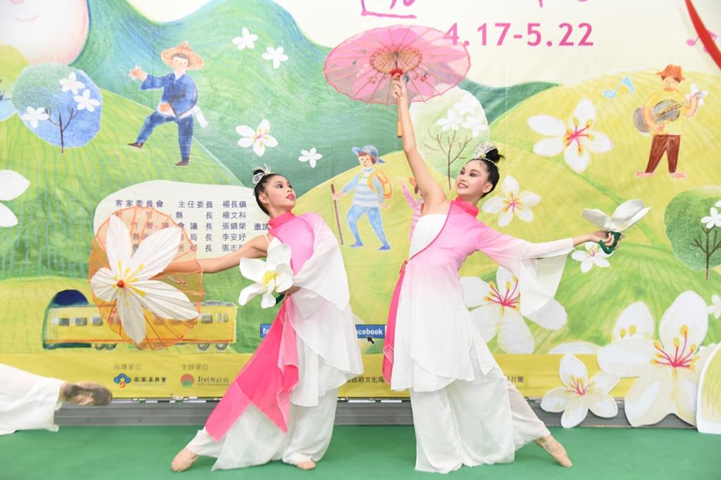 新竹客家舞団演出  年度：2021  写真提供：新竹県政府