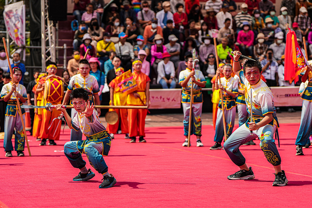 宋江陣の伝統武術